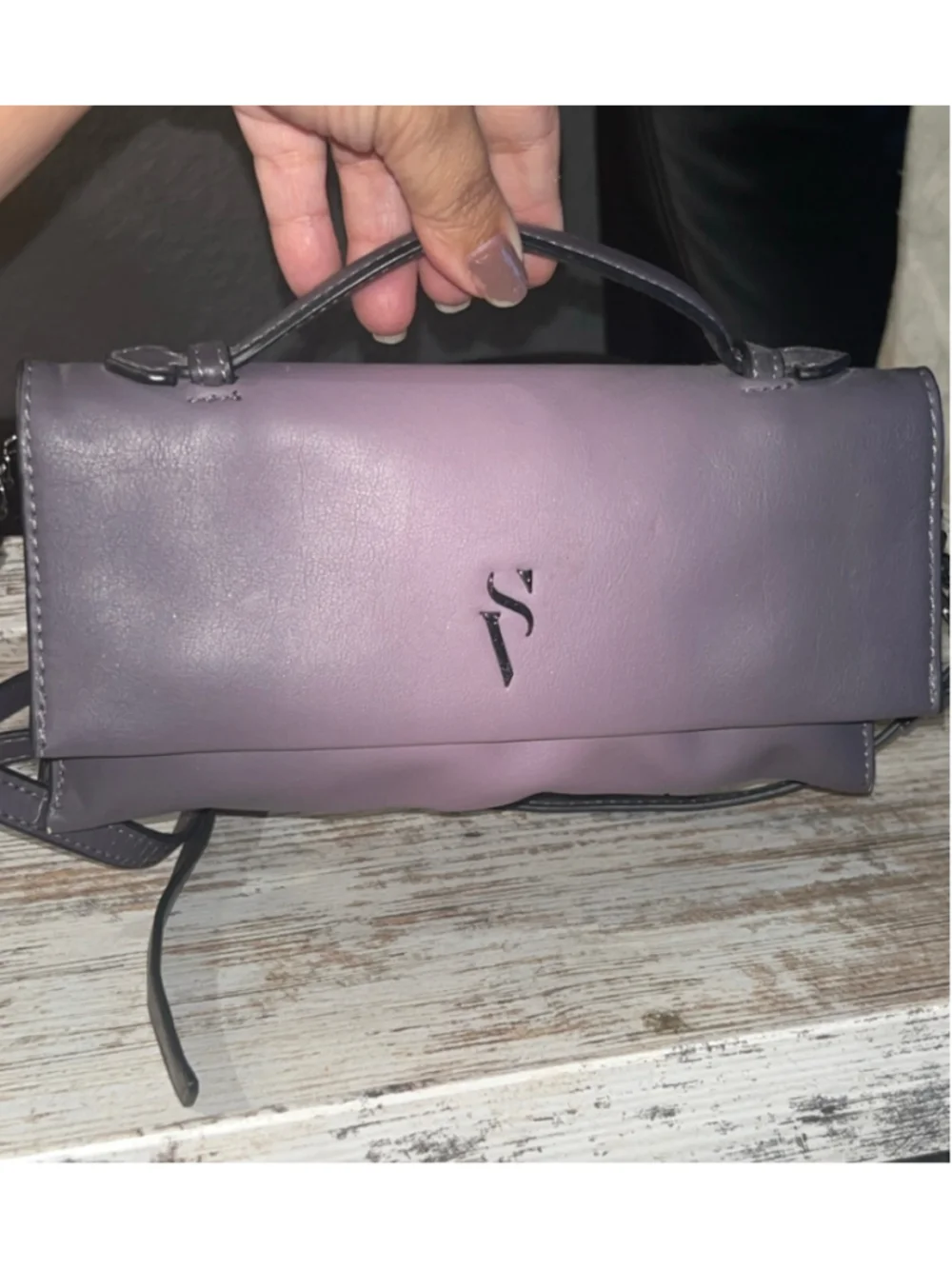Women's Simply Vera Vera Wang Purple Crossbody Bag One Size